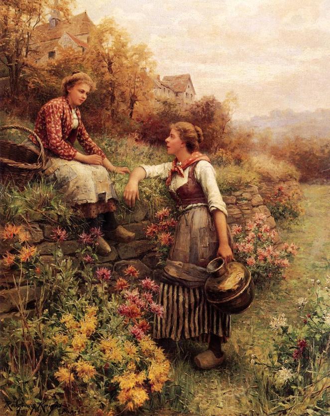 Daniel Ridgway Knight Famous Paintings page 6